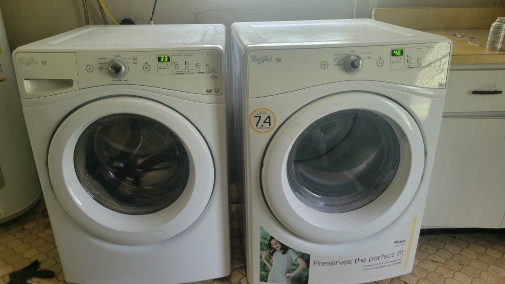 Whirlpool Washer And Dryer