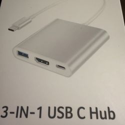 3-IN-1 USB-C HUB