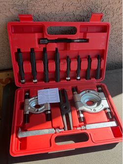 Bearing Splitter Puller Set with Case