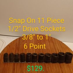 #339... Snap-On Socket Set