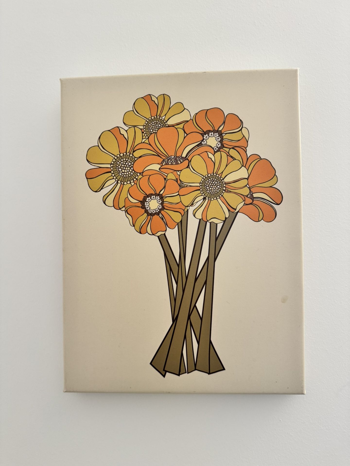 Retro California Poppies