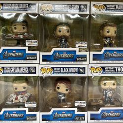 Lot Of Funko Pop! Avengers Figures Assortment New & Used