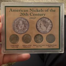 Coins - American Nickels Of The 20th Century