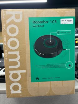 New Roomba vac robot 105 (3012)