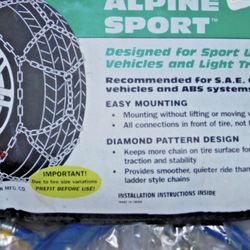 Tire Chains # 2324  New. 