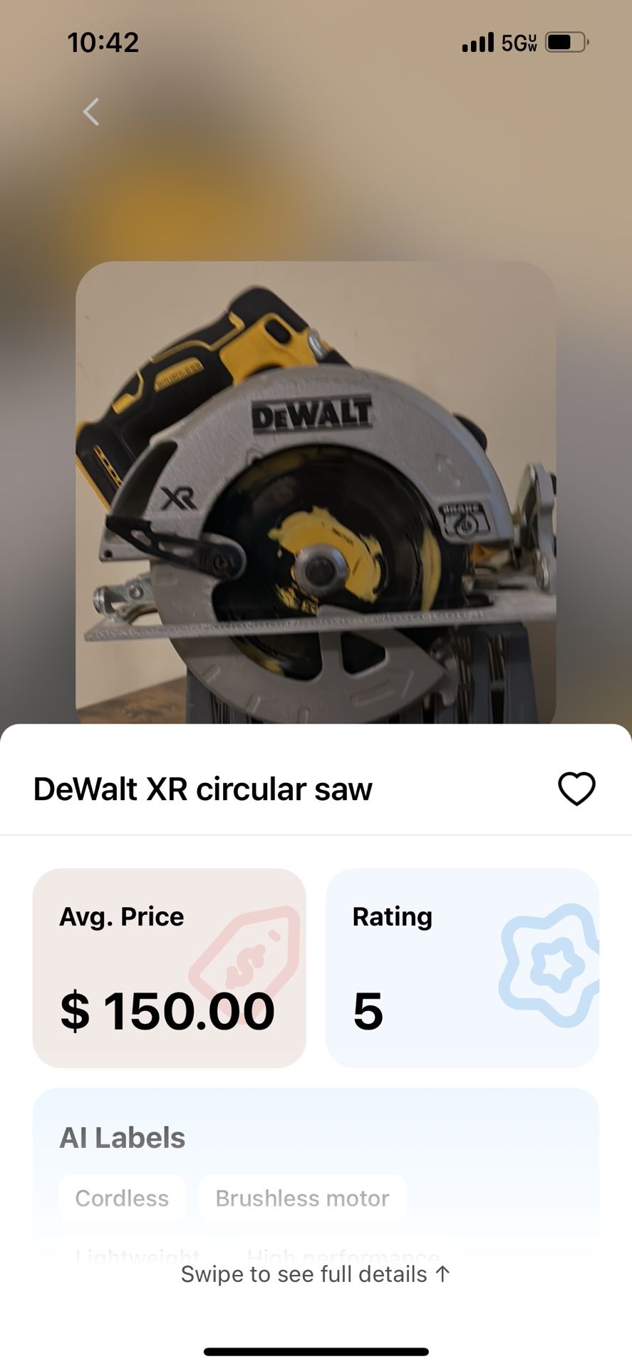 Dewalt Skil Saw