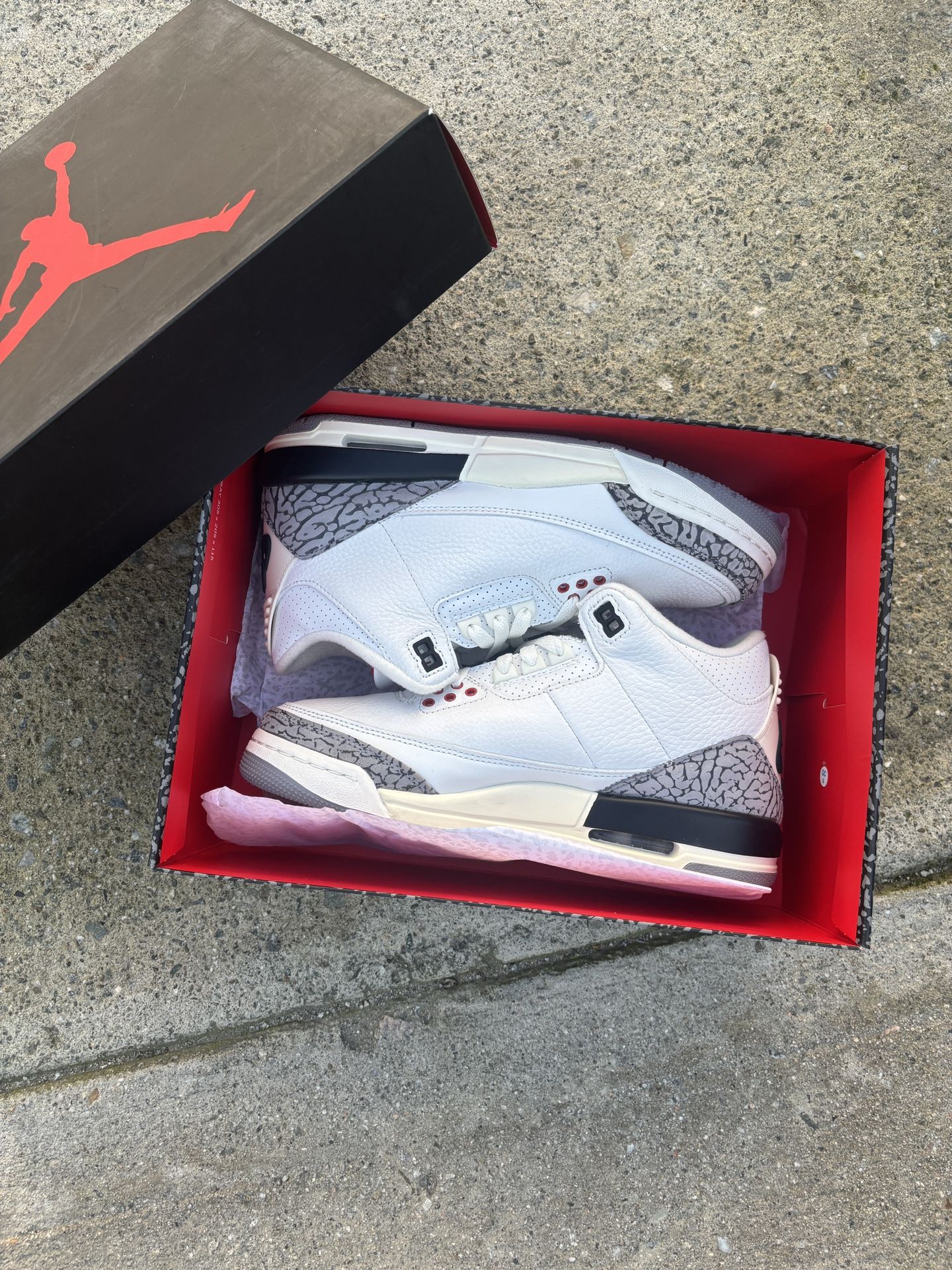 Jordan 3 White Cement