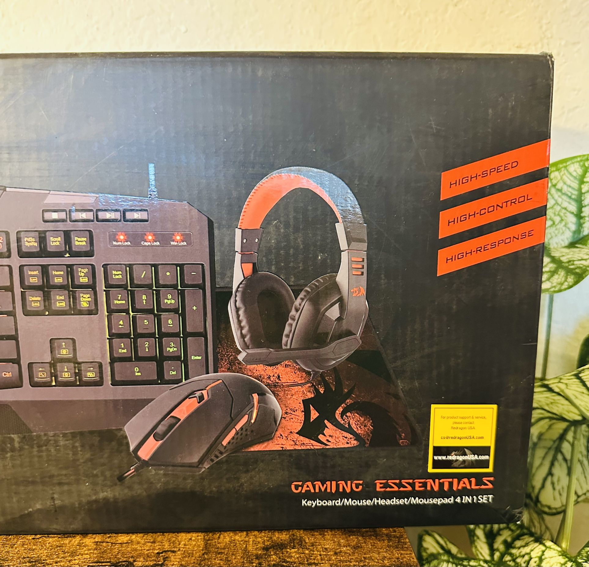 Redragon S101 Gaming Keyboard, M601 Mouse, RGB Backlit Gaming Keyboard, Programmable Backlit Mouse, Value Combo Set [New Version]