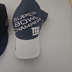 NY GIANTS SUPER BOWL HAT