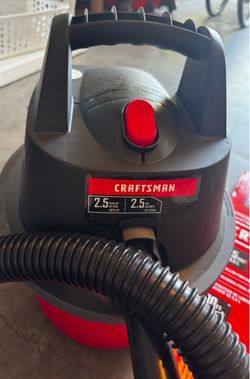 CRAFTSMAN 2.5-Gallon 2.5 HP Wet/Dry Shop Vac – Used Once