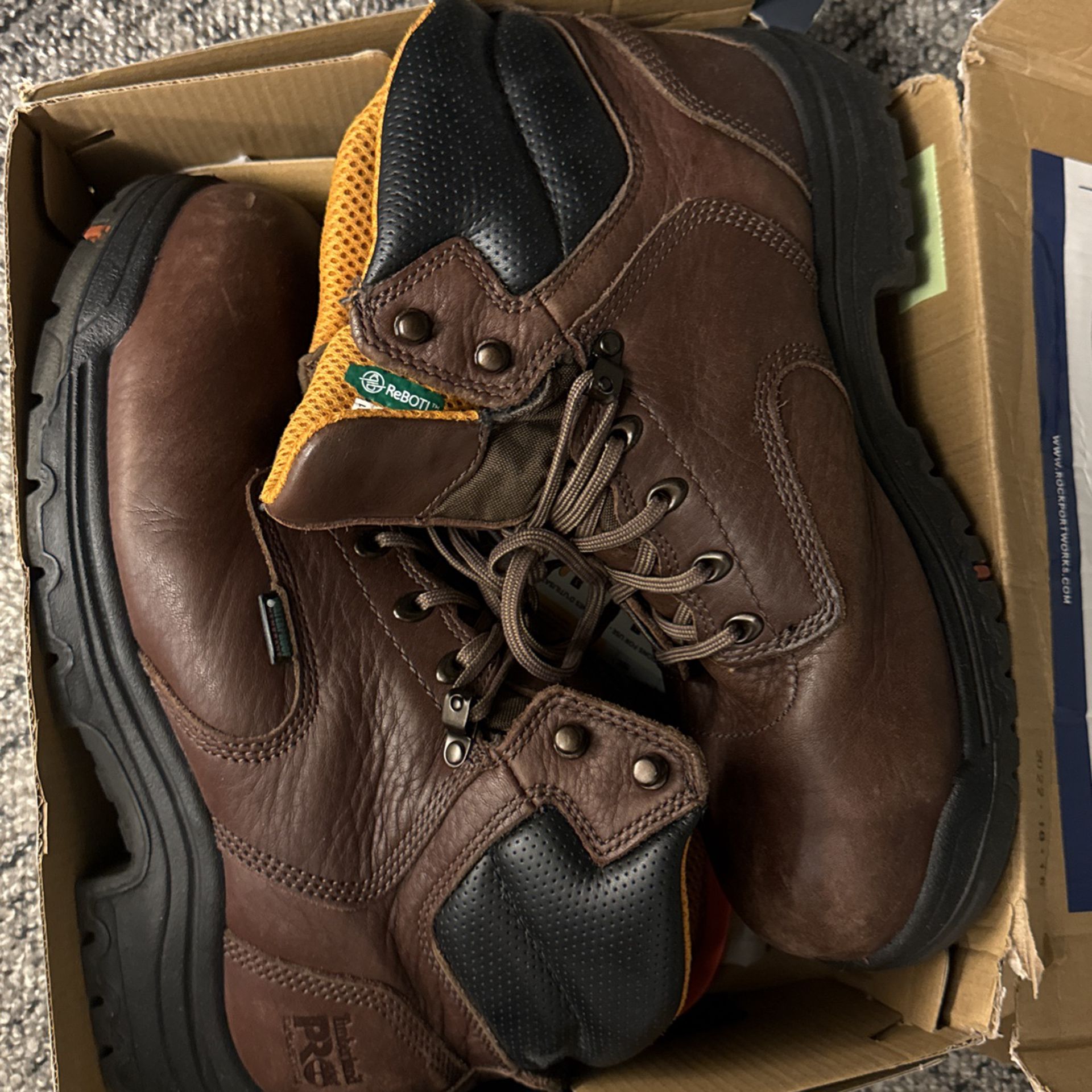 Timberland Pro Steel Toe Shoes Size 10.5
