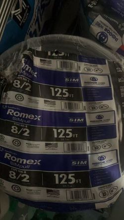 Romex 8/2 125ft