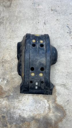 Parts Dirtbike, skid plate used