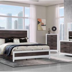 Queen Bedroom Set In Stock For Fast Delivery 