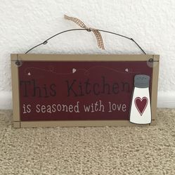 Kitchen Sign