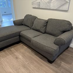 Living Spaces Sectional Sofa Couch