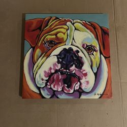 English Bulldog Wall Decor