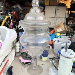 Candy Jar And Dishes