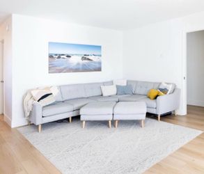 Burrow Nomad 6-Seater Sectional with 2 Ottoman