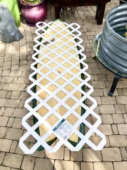 65” Vinyl Lattice: 23.75”W x 65.5”H