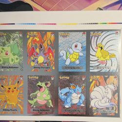 Pokemon Uncut Sheet Infinity Shining Silver Set Charizard
