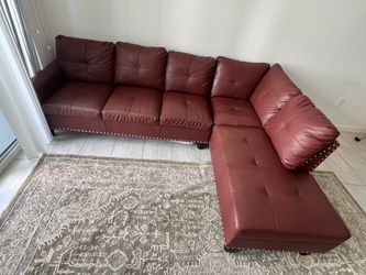 Sectional L shaped sofa