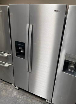 Deal: Whirlpool Stainless Side‑by‑Side w/ Ice Maker – Clean