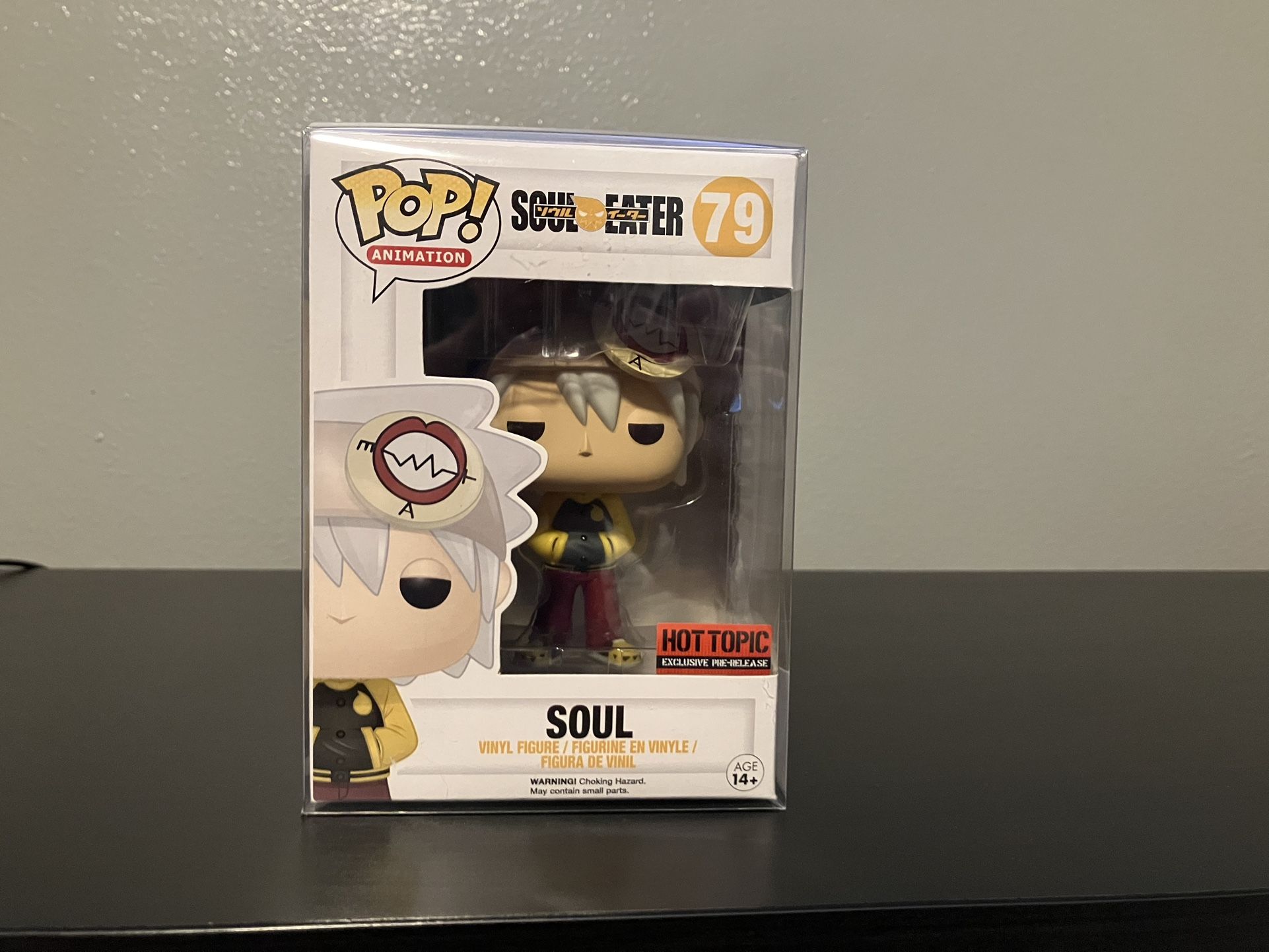Funko Pop Soul Eater Soul Hot Topic Prerelease Sticker