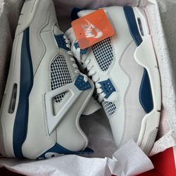 Military Blue Jordan 4 Size 13 