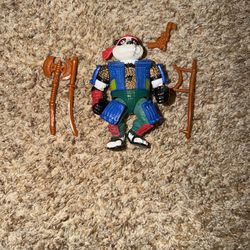 Panda Khan 100% Complete Teenage Mutant Ninja Turtles TMNT Playmates 1990