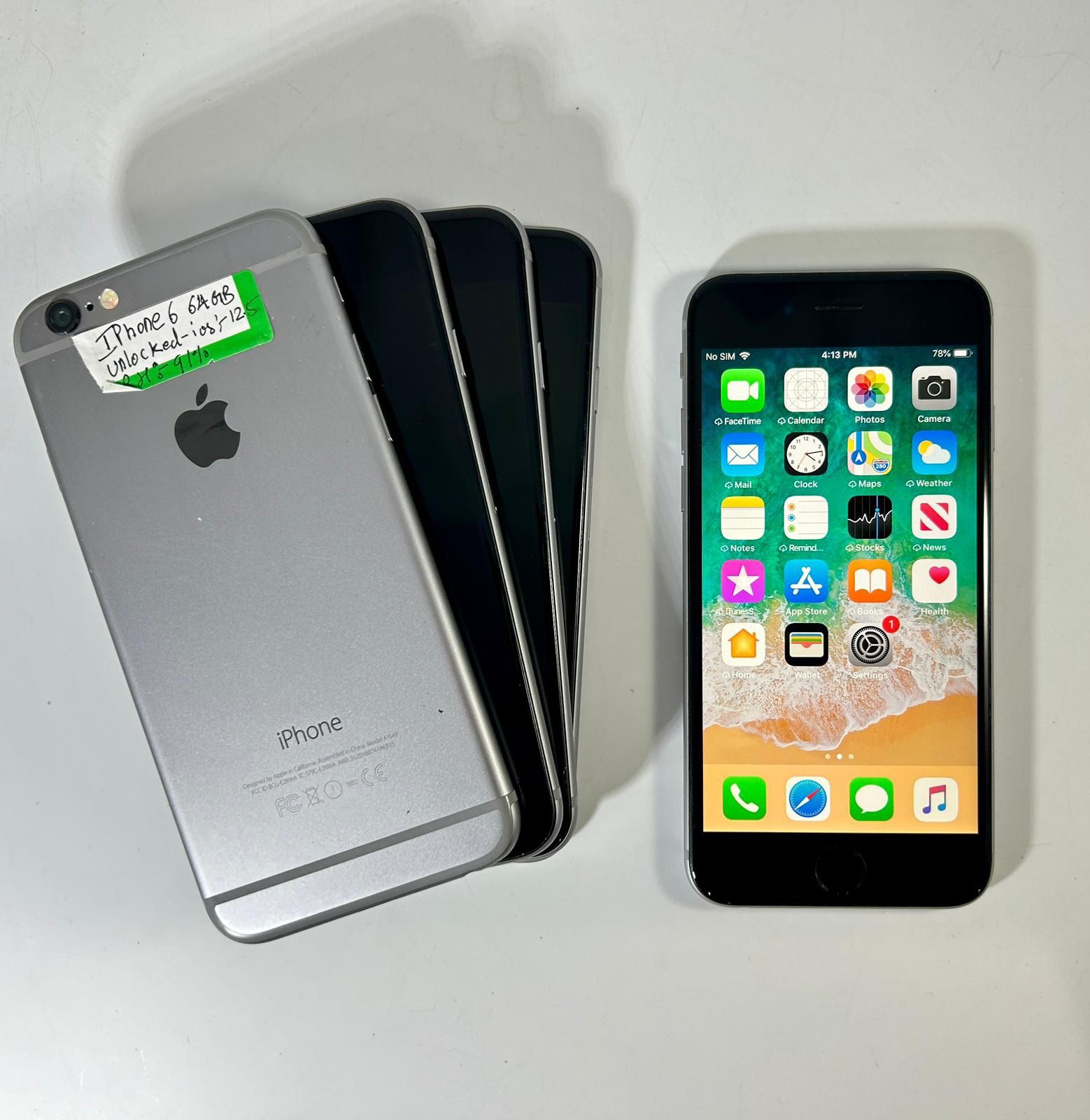 Apple iPhone 6 64GB UNLOCKED Fully Functional $70