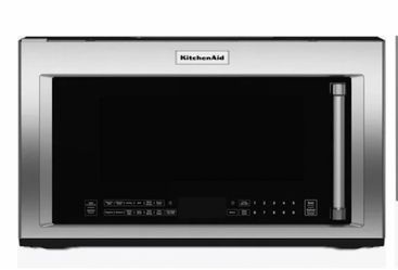 Kitchenaid over the range microwave/airfryer. Orig 980 sell 300 New in box.