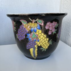 Black Pot For Plants (7” x 9 1/4”)