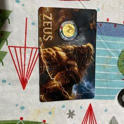 Gold 50 Cent Zeus S/N #0348