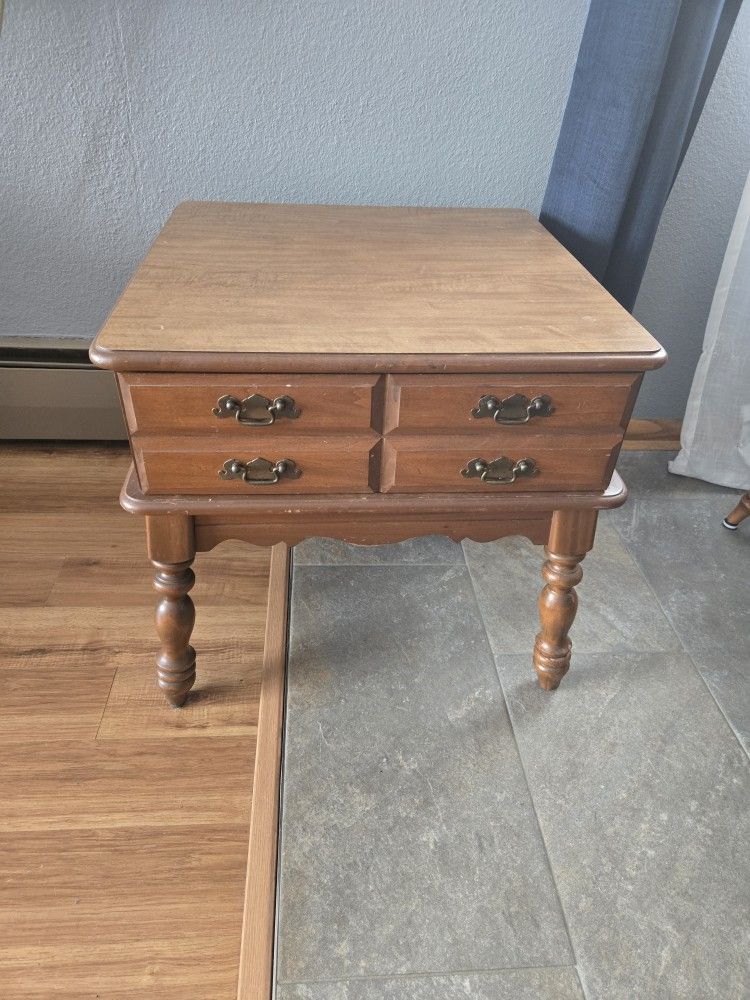 Large Vintage Side Table