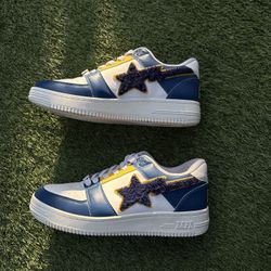 Bape Bapesta Low Patched 