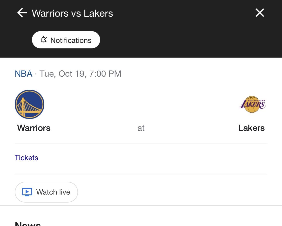 Opening Day Laker Tickets 