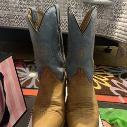 Western Cowgirl Leather Boots