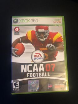 NCAA 07 FOOTBALL XBOX 360