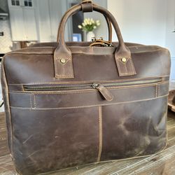 Ringsun Leather Briefcase BRAND NEW