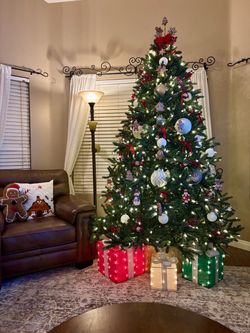 7.5ft Home Depot Old School Christmas Tree