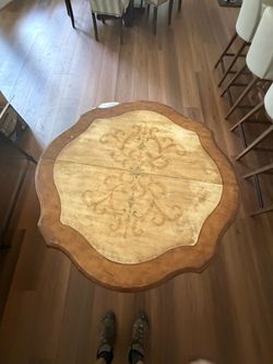 Kitchen Table-Painted With 4 Chairs