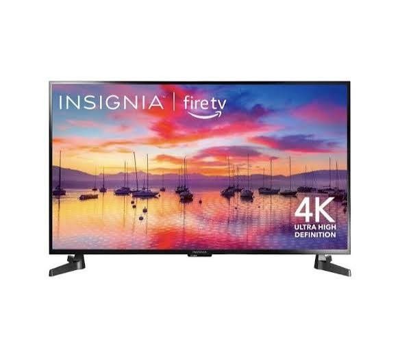 INSIGNIA 43-inch Class F30 Series LED 4K UHD Smart Fire TV with Alexa Voice Remote (NS-43F301NA22, 2021 Model)(READ DESCRIPTION)