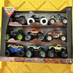 Monster Jam 9 Pack Limited Collection 