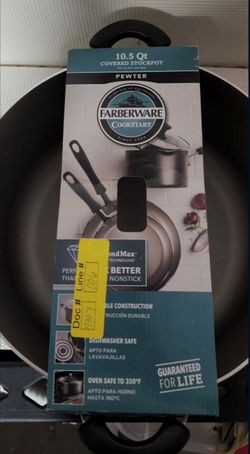 Farberware Cookstart 10.5 qt Covered Stockpot NEW
