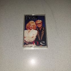 VINTAGE 1995 GEORGE & TAMMY ONE AUDIO CASSETTE 