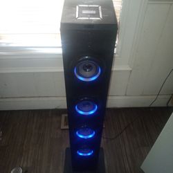 ILive IT 124B Tower Bluetooth Speaker 