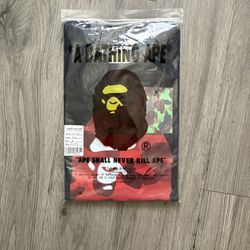 Red Camo Bape Shirt 👕 