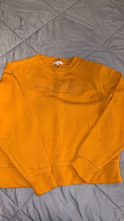 Orange Tommy Hilfiger hoddie