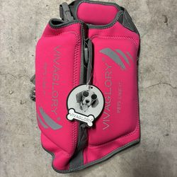 VIVAGLORY Water Floatation pink Dog Vest